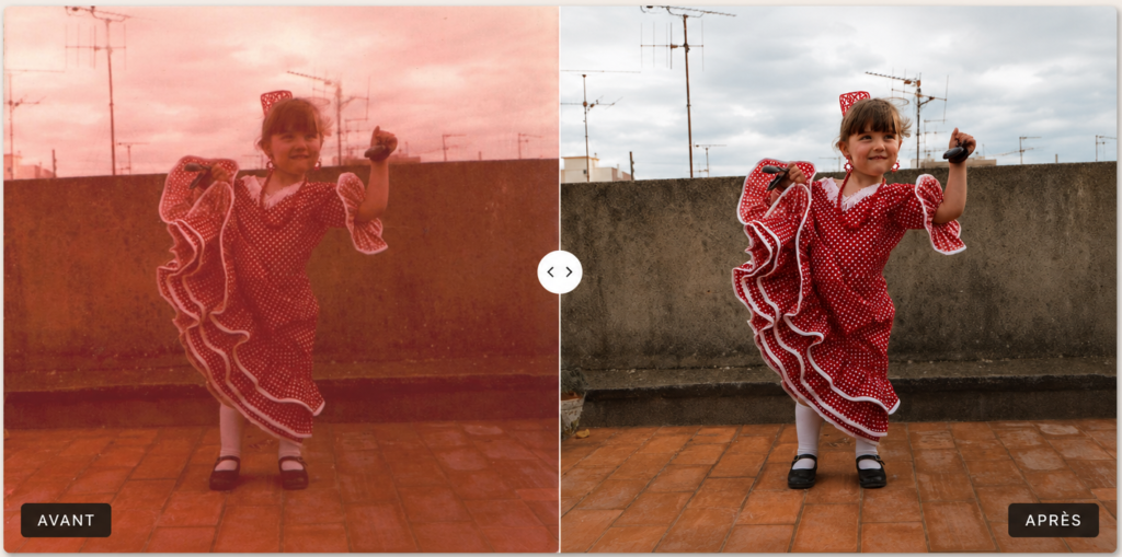 Petite danseuse flamenco sur toit urbain